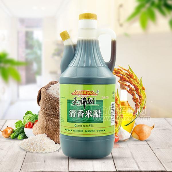 ·玉锦园 清香米醋  调味品  800ml 