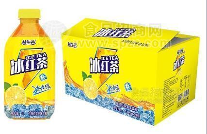 益生谷冰红茶1L