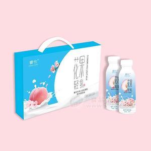 睿仕樱花风味果粒牛奶饮品 箱装