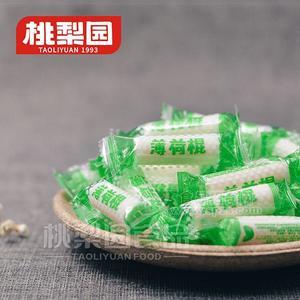 桃梨園 薄荷棍 薄荷味棍糖  硬糖糖果招商