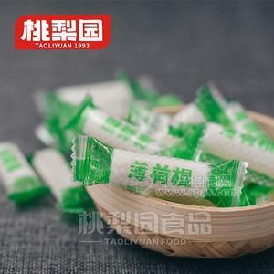 桃梨園 薄荷棍 薄荷味棍糖 糖果招商