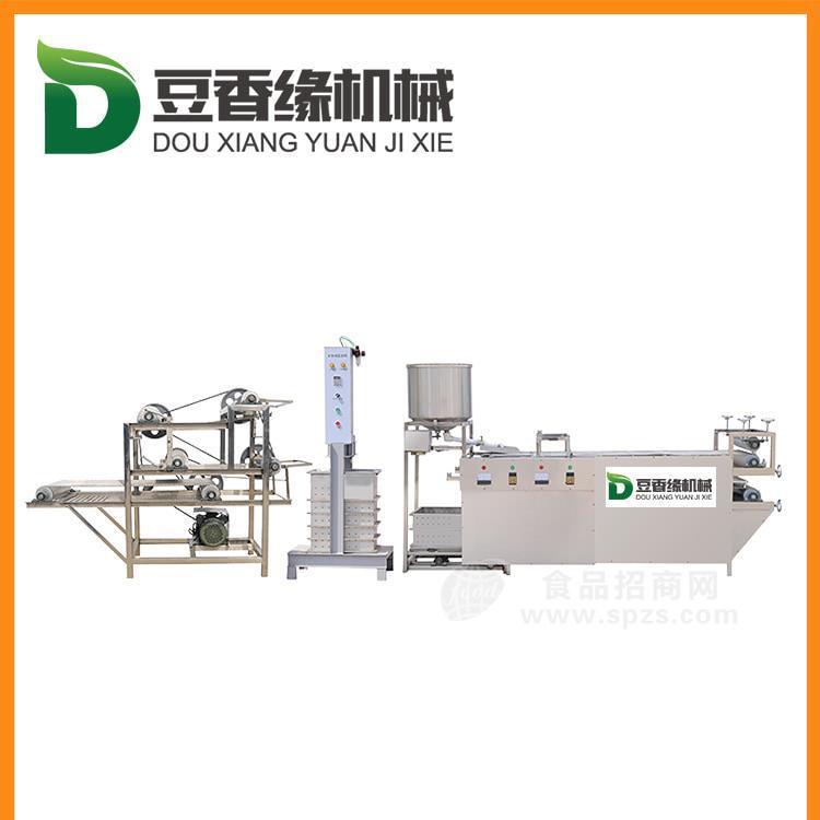 豆香緣全自動豆腐皮機廠家 仿手工豆腐皮機機械