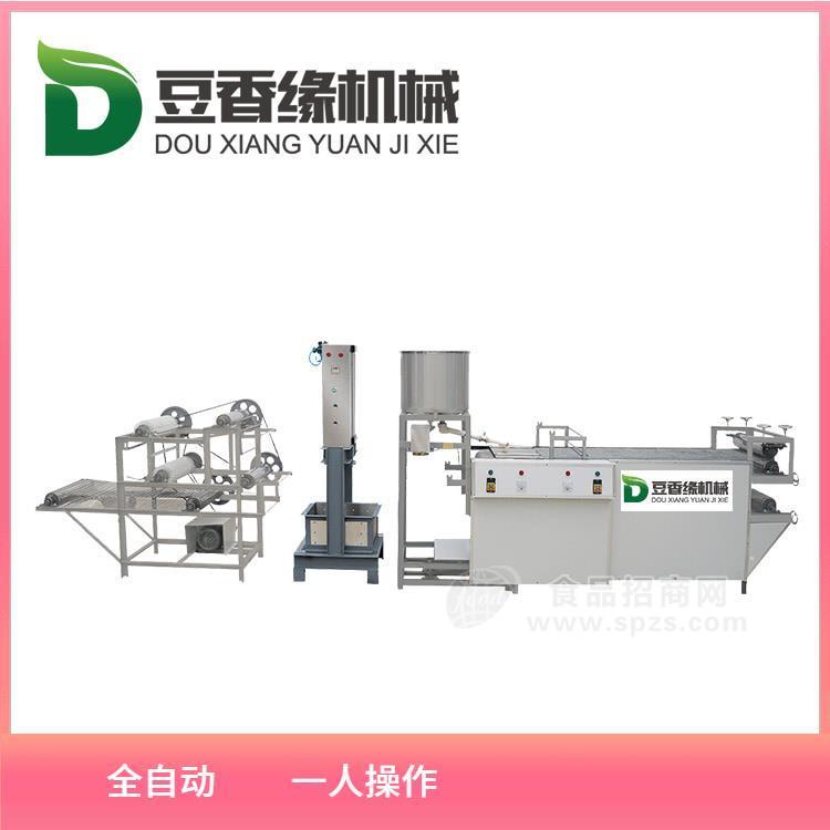 臨沂仿手工豆腐皮機廠家 小型仿手工豆腐皮機視頻