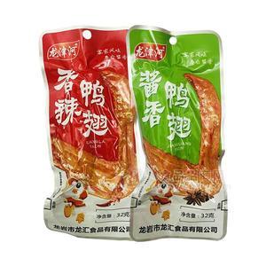 龍津河醬香 香辣鴨翅 肉干肉脯休閑食品32g