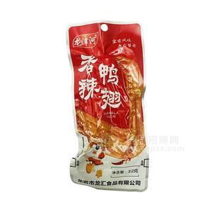 龍津河 香辣鴨翅 肉干肉脯休閑食品32g