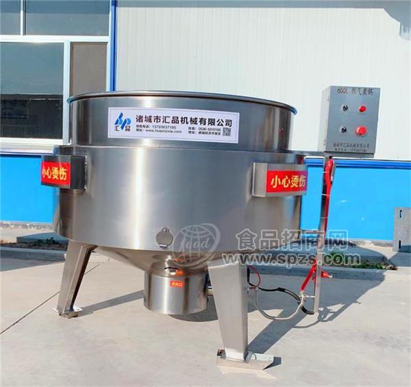 燃气夹层锅特点  汇品机械