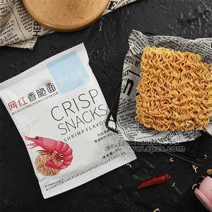 拾光悠味  虾条味网红香脆面 方便食品 方便面 55g
