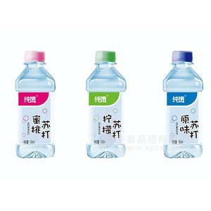 纯惜  苏打果味饮料 350ml 苏打水 瓶装水