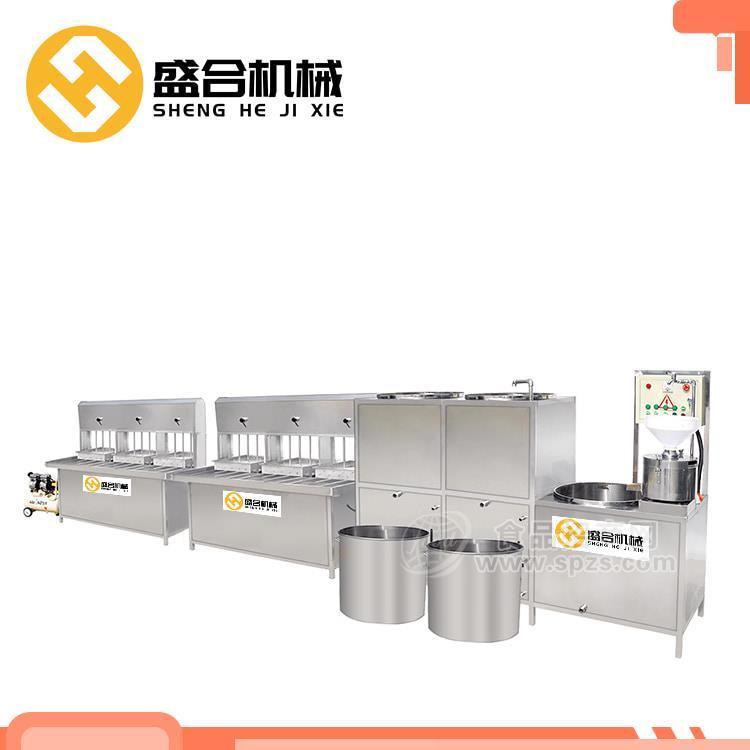 駐馬店豆腐機(jī)家用小型全自動(dòng) 仿手工豆腐機(jī)起包機(jī)