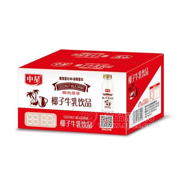 中星 椰子牛乳饮品植物蛋白饮品 招商 