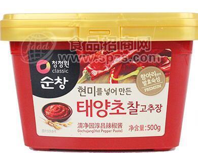 清净园 【辣椒酱】 500g*20盒 整箱