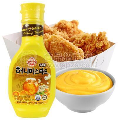 不倒翁 【韩国进口蜂蜜芥末酱】265g*12瓶  整箱