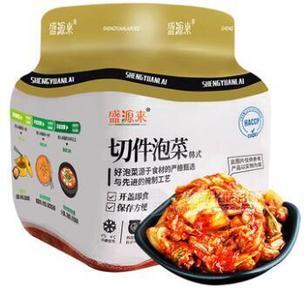 盛源來 【桶裝切件泡菜】850g*20瓶 整箱