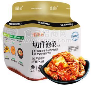 盛源来 【桶装切件泡菜】850g*20瓶 整箱