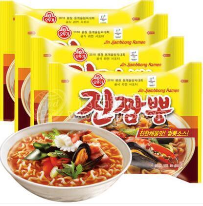 不倒翁【韩国进口跑男面】130g*32袋 整箱