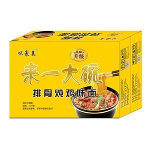 味豪美 排骨炖鸡味面 方便面 方便食品 1X24包