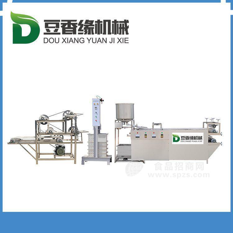 豆香緣仿手工豆腐皮機廠家 小型全自動仿手工豆腐皮機