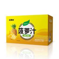 優(yōu)果樹菠蘿汁 果粒菠蘿汁飲品450mlx15瓶