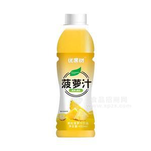 優(yōu)果樹(shù)菠蘿汁 果粒菠蘿汁飲品450ml