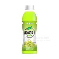 優(yōu)果樹葡萄汁 果粒葡萄汁飲品450ml