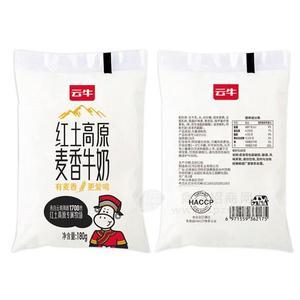 云牛 红土高原麦香牛奶 180g