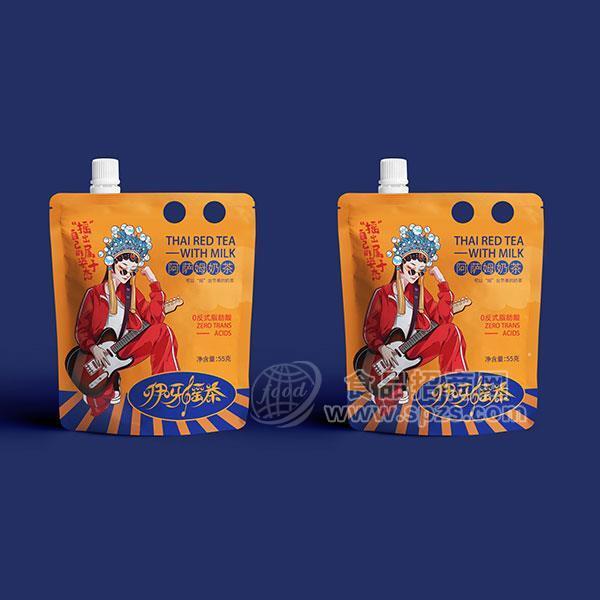·阿萨姆奶茶 摇茶 茶饮料55gx5袋冲调类 
