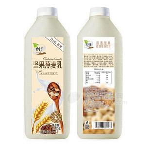 妙汁 堅(jiān)果燕麥乳復(fù)合蛋白飲料 1.25L