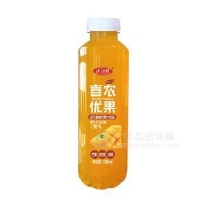 沃爾旺 芒果益生菌復(fù)合果汁飲品 果汁飲料  果汁招商 果汁代理500ml