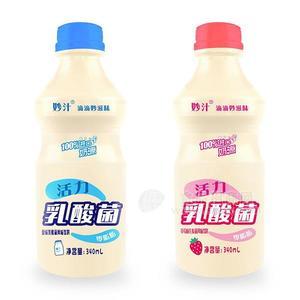 妙汁 乳酸菌飲品風味飲料 乳飲料  340ml