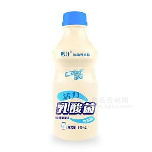 妙汁 原味乳酸菌風(fēng)味飲料 乳飲料 340ml