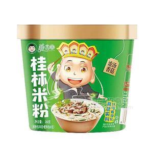 爽圓圓 濃湯香菇 桂林米粉 桶裝方便米粉 方便食品招商260g