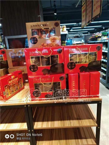 五谷食坊黑芝麻糊  沖調(diào)類(lèi)600g