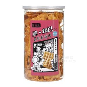 豫德元脆锅巴麻辣味瓶装锅巴休闲食品招商锅巴代理锅巴招商240g
