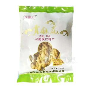 豫德元 民權特產(chǎn) 麻花招商 袋裝麻花代理休閑食品招商70g