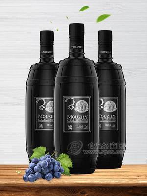 【法國原瓶原裝進口紅酒】穆澤酒莊酒窖干紅葡萄酒