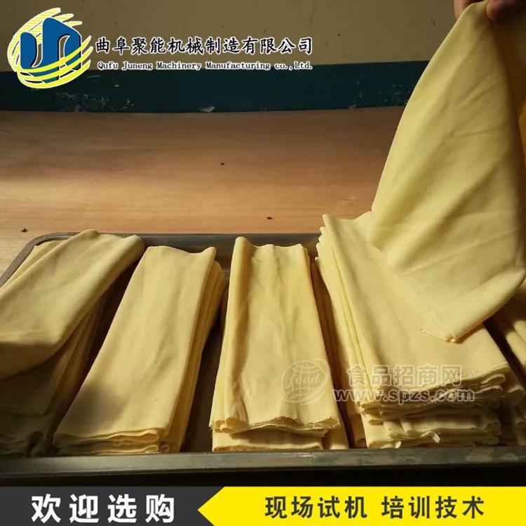 小型全自动豆腐皮机 豆腐皮加工机器批发厂家