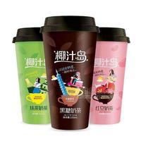 椰汁岛黑糖 红豆 抹茶奶茶冲调饮料220ml
