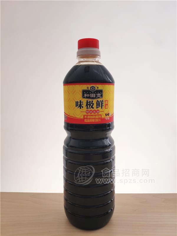 北京和田宽味极鲜特级生抽（酿造酱油）招商