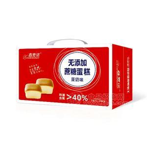 鑫麥諾無添加蔗糖蛋糕 烘焙食品箱裝