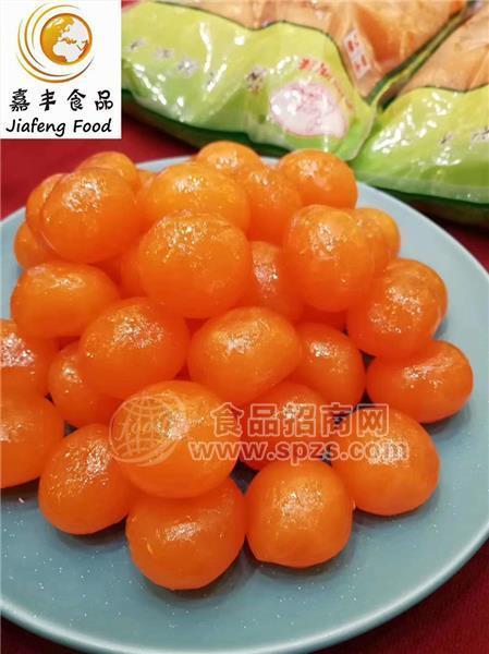 湖南嘉丰食品咸鸭蛋黄7-10克150枚/袋氮气包装咸蛋黄厂家招商招商招商