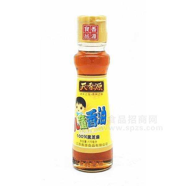 ·天香源儿童香油 黑芝麻170ml 