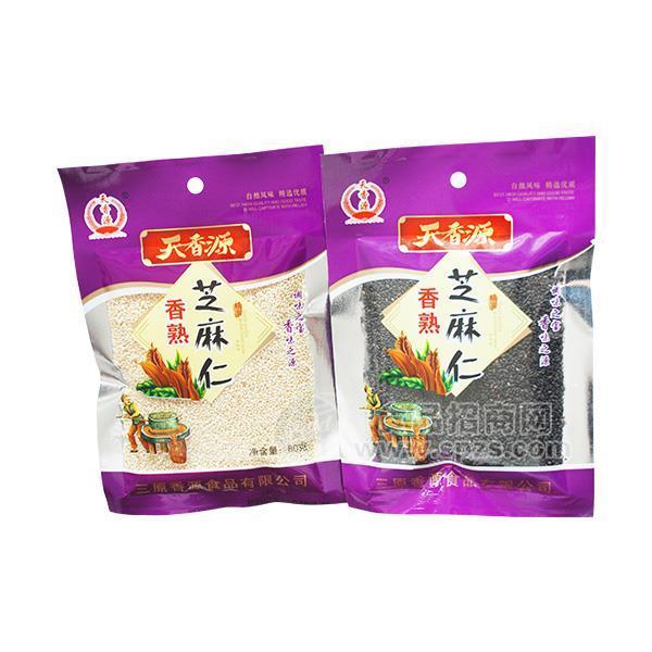·天香源 香熟芝麻仁 调味品80g 