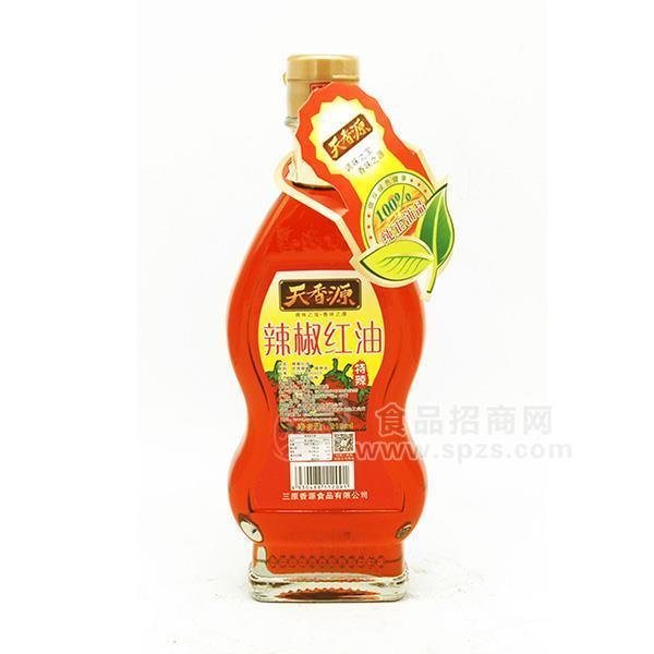 ·天香源辣椒红油 辣椒油 调味品210ml 