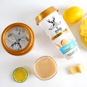 鹿角巷低糖低脂黑糖鹿丸牛乳茶 杯裝奶茶飲料代理廠(chǎng)家直銷(xiāo)480ml