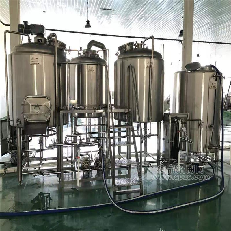 自酿啤酒设备介绍 精酿啤酒设备
