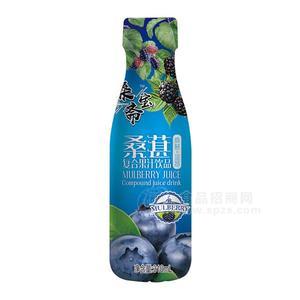 桑宝斋 桑葚 蓝莓复合果汁饮品310ml