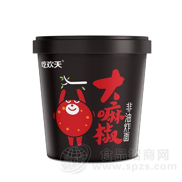 吃欢天 大嘛椒 重庆小面 方便面 方便食品 招商   