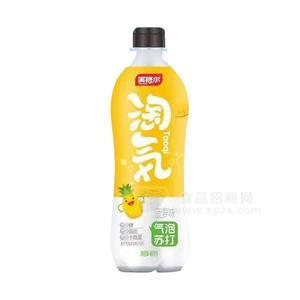 溪格爾 菠蘿味 氣泡蘇打水風(fēng)味飲料 480ml 氣泡水 瓶裝飲料