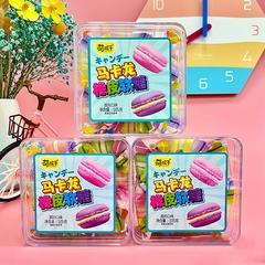 萌孩子马卡龙橡皮软糖 糖果盒装105g