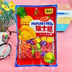 萌孩子瑞士糖综合水果口味 糖果122g